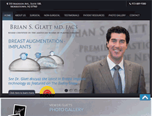 Tablet Screenshot of drbrianglatt.com
